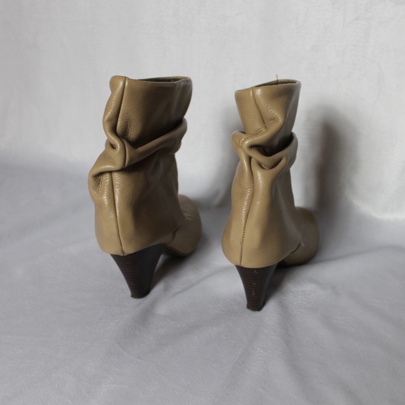 Zara Leather Slouch Boots - Picture 3 of 6